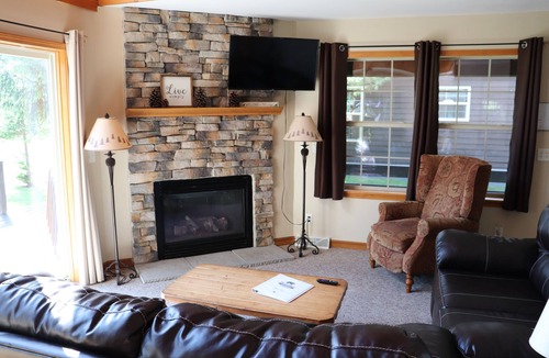 Inlet Cabin | Gorgeous view of the lake from own private deck