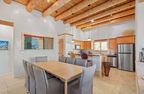Tesuque Villa | Gorgeous Views, Art & Kiva Fireplaces