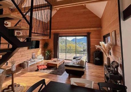 Segus House | Gorgeous Wooden Chalet Near Lourdes