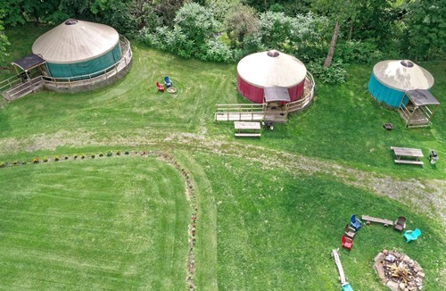 South Hartford House | Gorgeous Yurt for Family Getaways in Upstate New York