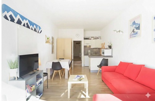 Eaux-Bonnes Apartment | Gourette Euroneige Pied de piste - 6 people