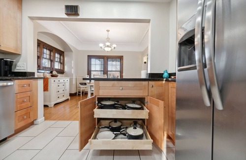 Ottawa Hills House | Gourmet Kitchen, King-sized Bed, Charming Ottawa Hills Colonial