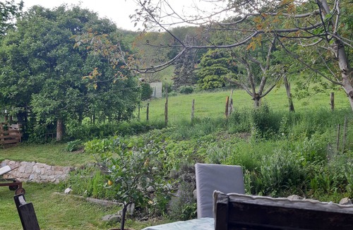 Saint-Jean-dʼArvey House | Grünes Haus in den Bergen