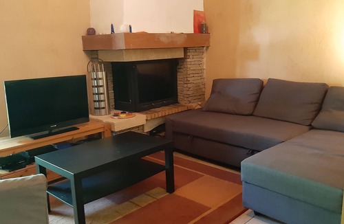 Saint-Jean-dʼArvey House | Grünes Haus in den Bergen