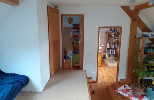 Saint-Jean-dʼArvey House | Grünes Haus in den Bergen