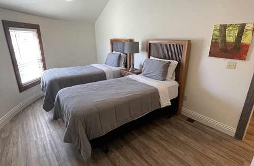 Gregory Cabin | Grain Bin retreat on mini working farm.