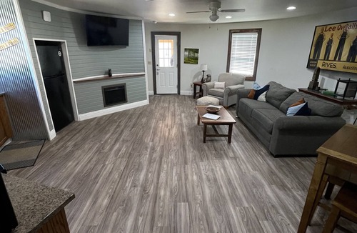 Gregory Cabin | Grain Bin retreat on mini working farm.