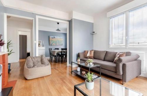 Saint-Jean Apartment | Grand Appart Lumineux Hyper Centre Caen Vue Chateau