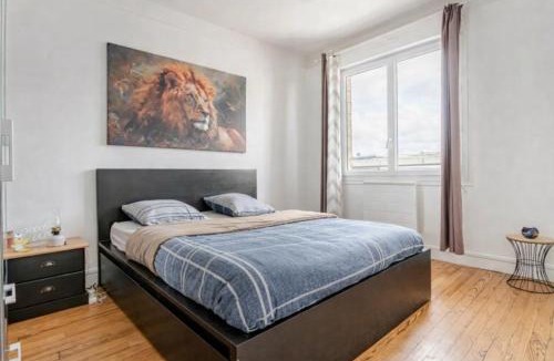 Saint-Jean Apartment | Grand Appart Lumineux Hyper Centre Caen Vue Chateau