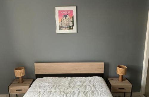 Villebernier Apartment | Grand appartement centre ville château St Pierre