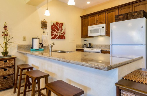 Wailea Condo | Grand Champions #65, Golf Course View, Ground Floor, Large Poolside Lanai