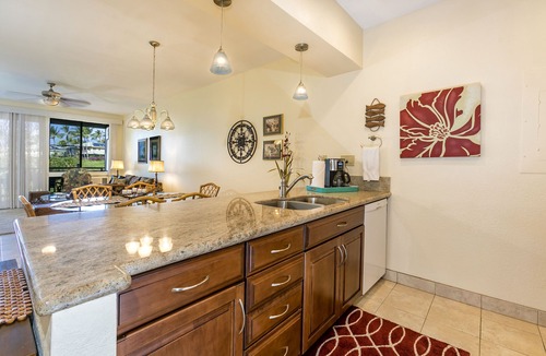 Wailea Condo | Grand Champions #65, Golf Course View, Ground Floor, Large Poolside Lanai