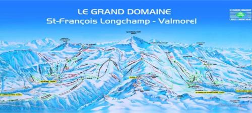 Saint-Francois-Longchamp Apartment | Grand duplex 6 a 8 pers 3 ch 2 sdb