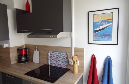 Downtown Le Havre Apartment | Grand F2 PERRET UNESCO Center 2 steps from the sea