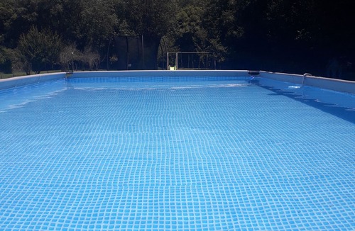 Laas House | Grand Gite des Mousquetaires Swimming pool Reception and dining room.