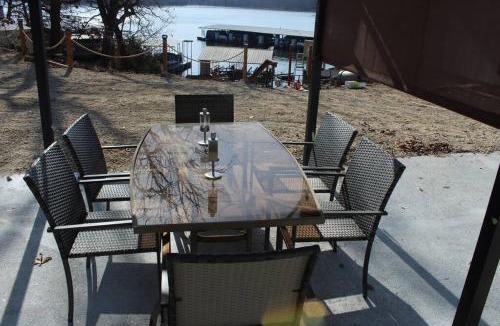 Osage Beach Villa | Grand Glaize Getaway - Hot Tub, Dock, Firepit