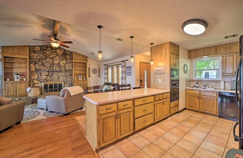 Afton House | Grand Lake Views + Fire Pit: Monkey Island Home!