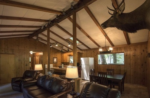 Eucha Cabin | Grand Lakeside Escape with Double Decker Dock!