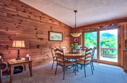 Maggie Valley Cabin | Grand Mountain Views, Easy Access, Spacious, immaculate! Reserve for all Seasons