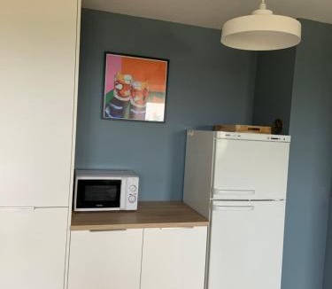 Blonville-sur-Mer Apartment | Grand rez de jardin-terrasse avec vue sur la mer - 2 chambres