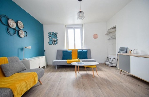 Dinard Apartment | Grand studio au coeur de Dinard à 1min du marché et 6min plage de l'Écluse