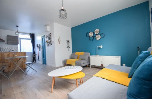 Dinard Apartment | Grand studio au coeur de Dinard à 1min du marché et 6min plage de l'Écluse