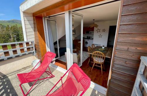 Ax-les-Thermes Apartment | Grand Studio cabine avec vue panoramique