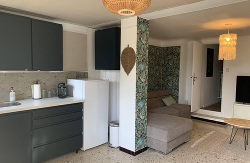 Bouc-Bel-Air Apartment | Grand Studio Rdj Terrasse Piscine