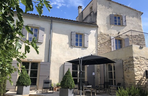 La Bastide-d'Engras House | Grande Maison de Village Associant Caractère et Design Près D'uzès