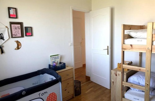 Mesnil-Val House | Grande maison chaleureuse avec vue mer imprenable