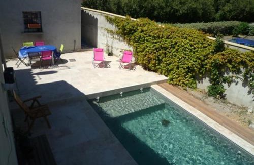 Laverune Villa | Grande maison jardin piscine clim et parking