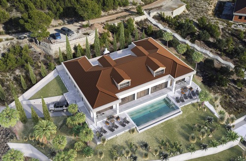Milna (Brac) Villa | Grande mare,luxury 6-bedroom villa residence by the sea with beautiful view