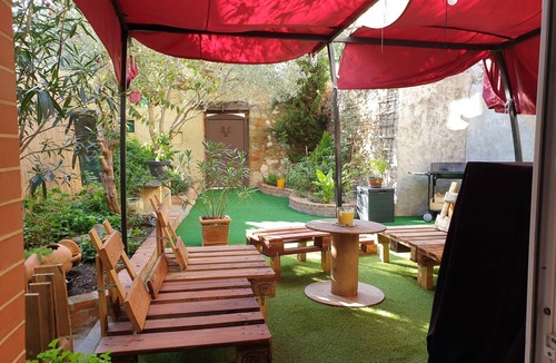 Soual House | Grande suite privée avec lit queen size et terrasse privée