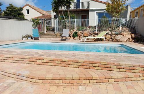 Balaruc-les-Bains Villa | Grande villa neuve avec piscine près mer et Sète