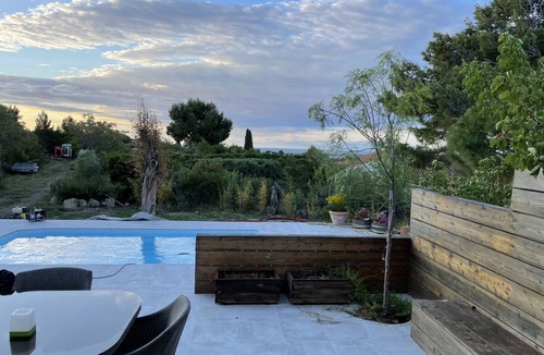 Leucate Villa | Grande Villa vue sur Mer, Terrasse, Piscine, Plages à 2km