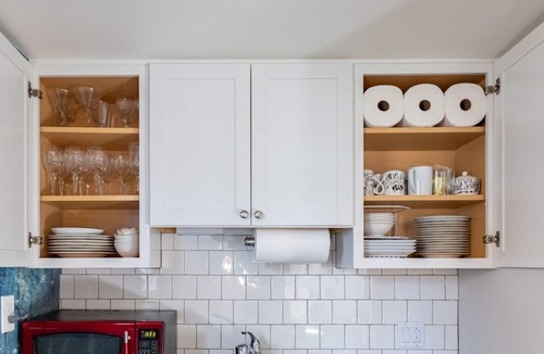 Washington Park Apartment | Grandmillennial-Style | UW Cap Hill | EV Charging