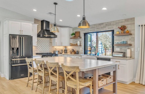 Granite Bay House | Granite Bay Farmhouse Retreat with Pool & Outdoor Oasis