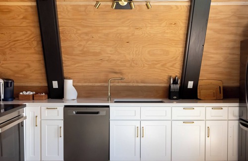 Thomaston Cabin | Granite Meadows: Modern A-Frame with Hot Tub