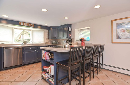 Rockport House | Granite Pier: Blends craftsmanship with modern amenities. Water views!