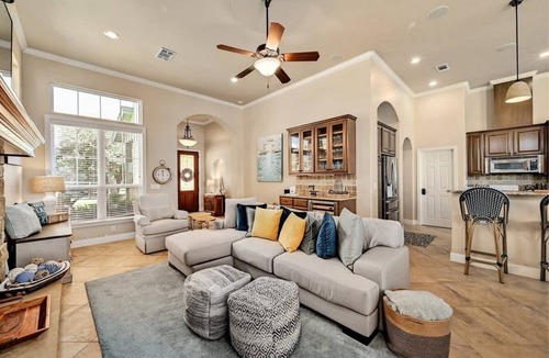 Granite Shoals House | Granite Shoals Lakefront Home: Kayaks & Fire Pit
