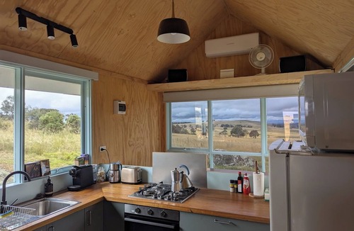 Nulla Vale Cabin | Granum - A unique tiny cabin on farmland