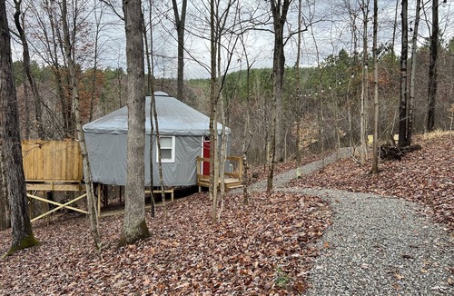 Logan Cabin | Gray Yurt in Hocking