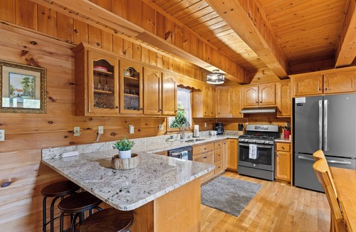 My Mountain Cabin | Great Access, Screened Porch, Hot Tub, Fire Pit