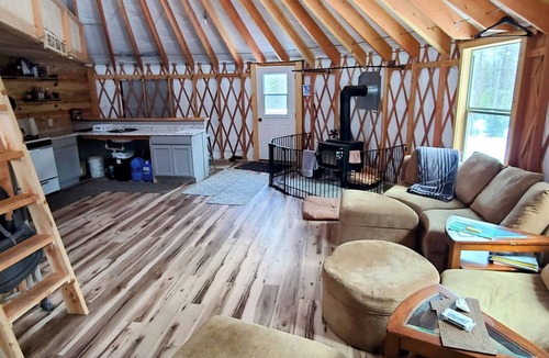 Essex Cabin | Great Bear Yurt - Off-Grid, Backcountry Experience - Between GNP & Bob Marshall