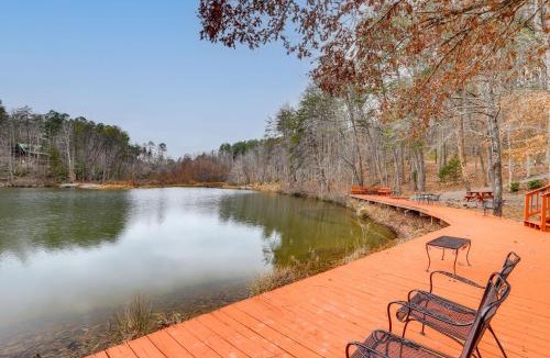 Hidden Lake House | Great for Groups! Quiet Nebo Cabin w/Lake Access