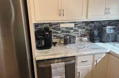 Elkhart County House | Great for short visits or extended stays.