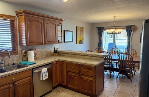 Wichita House | Great Getaway with a Lake View!