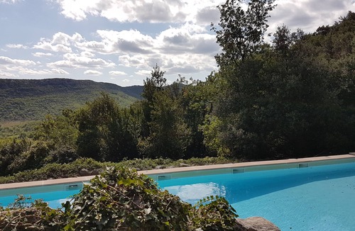 Saint-Andre-de-Bueges Villa | GREAT HOUSE OF CHARACTER IN STONE MAS, QUIET WITH SWIMMING POOL