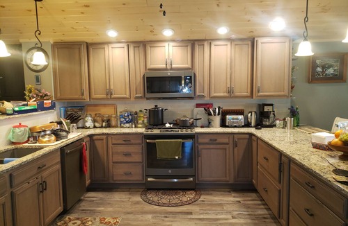 Jersey Mills House | Great location directly on Big Pine Creek with trail access