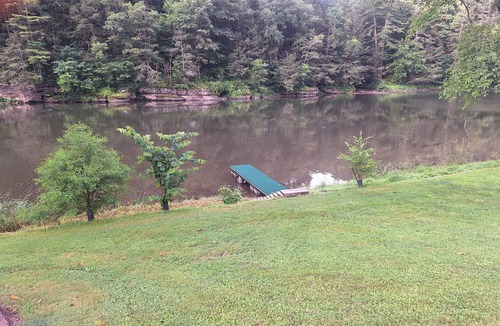 Jersey Mills House | Great location directly on Big Pine Creek with trail access